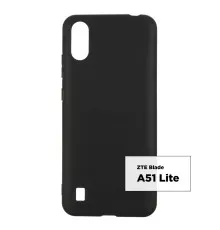 Чохол до мобільного телефона Armorstandart Matte Slim Fit ZTE Blade A51 Lite Black (ARM63362)