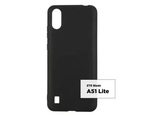 Чохол до мобільного телефона Armorstandart Matte Slim Fit ZTE Blade A51 Lite Black (ARM63362)