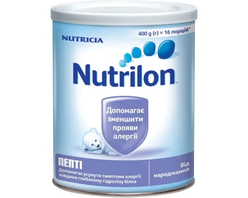 Дитяча суміш Nutrilon Пепті молочна 400 г (8718117601653)