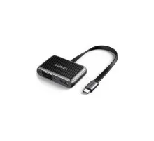 Переходник USB2.0 to HDMI+VGA (HDMI 1.4b 3D/4K*2K30Hz+VGA 1080P60Hz CM303) black Ugreen (70549)