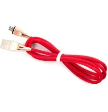 Дата кабель USB 2.0 AM to Micro 5P 1.0m red Dengos (NTK-M-SET-RED)