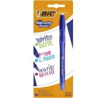 Ручка гелева Bic пиши -стирай Gel-Ocity illusion, синя (bc504895)