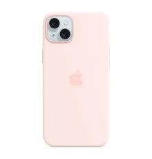 Чохол до мобільного телефона Apple iPhone 15 Plus Silicone Case with MagSafe Light Pink (MT143ZM/A)