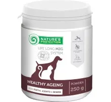 Пробіотична добавка для тварин Nature's Protection Ageing Formula для собак і котів похилого віку 250 г (CAN451425)