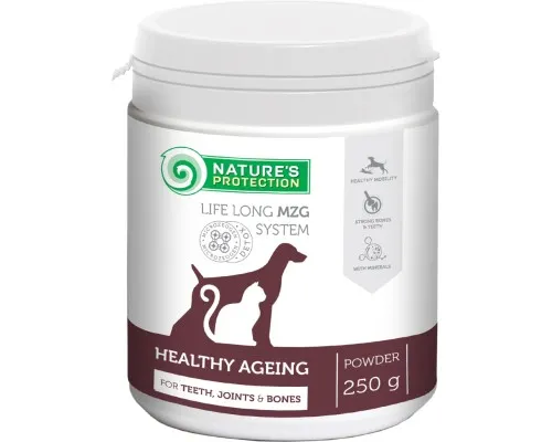 Пробиотическая добавка для животных Nature's Protection Ageing Formula для собак и кошек пожилого возраста 250 г (CAN451425)
