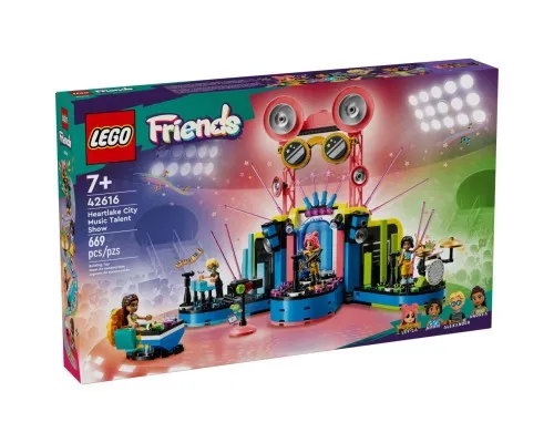 Конструктор LEGO Friends Музыкальное шоу талантов Хартлейк-Сити 669 деталей (42616)