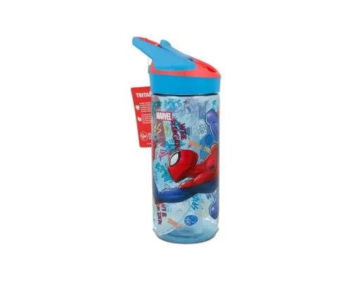 Поильник-непроливайка Stor Marvel - Spiderman Graffiti, Tritan Premium Bottle 620 ml (Stor-37997)