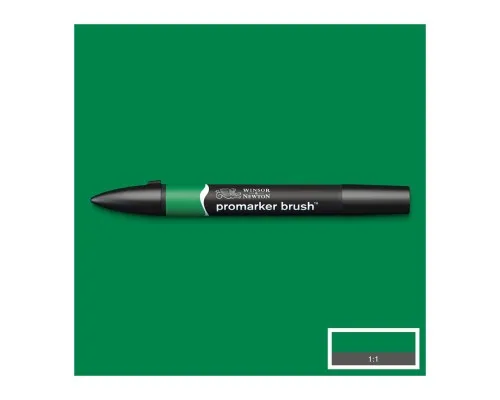 Маркер Winsor&Newton двосторонній Brushmarker, (G756) Зелений соковитий (884955042694)