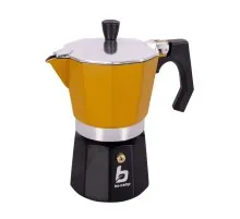 Гейзерна кавоварка Bo-Camp Hudson 6-cups Yellow/Black (2200522)