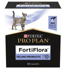 Пробіотична добавка для тварин Purina Pro Plan FortiFlora Feline Probiotic 30х1 г (8445290040794)
