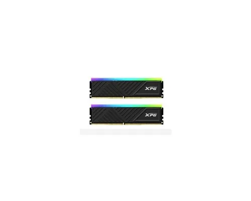 Модуль памяти для компьютера DDR4 16GB (2x8GB) 3600 MHz XPG Spectrix D35G RGB Black ADATA (AX4U36008G18I-DTBKD35G)