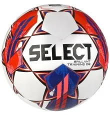 М'яч футбольний Select Brillant Training DB v23 білий, червоний Уні 4 (5703543317158)