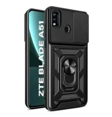 Чохол до мобільного телефона BeCover Military ZTE Blade A51 Black (710698)