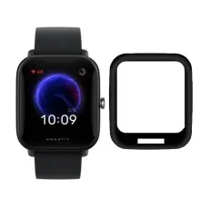 Пленка защитная BeCover Amazfit Bip U Pro Black (706054)