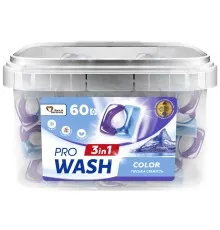 Капсулы для стирки Pro Wash Горная свежесть 60 шт. (4262396145222)