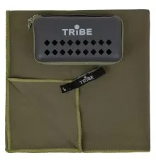 Туристичний рушник Tribe з мікрофібри в чохлі Pocket Towel 75х150 XL Army-green (T-LC-0001-XL-army-green)