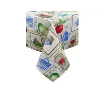 Скатертина Прованс CUPCAKE blue 120х136 (035573)