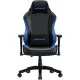 Кресло игровое Anda Seat Luna Color PVC Size L Black/Blue (AD18-48-BS-PV)