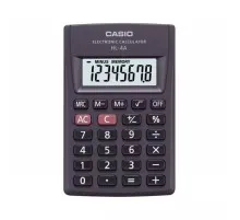 Калькулятор Casio HL-4A-W-EP, чорний (CALC-CAS-HL-4A-W-EP)