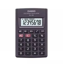 Калькулятор Casio HL-4A-W-EP, чорний (CALC-CAS-HL-4A-W-EP)