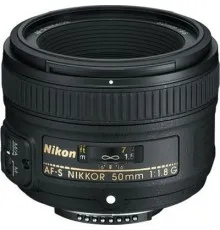 Об'єктив Nikon Nikkor AF-S 50mm f/1.8G (JAA015DA)