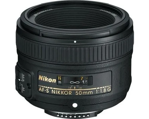 Обєктив Nikon Nikkor AF-S 50mm f/1.8G (JAA015DA)