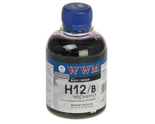 Чорнило WWM HP №10/ 13/14/82 (Black) (H12/B)