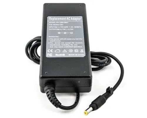Блок живлення до ноутбуку PowerPlant HP 220V, 19V 90W 4.74A (4.8*1.7) (HP90F4817)