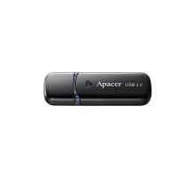 USB флеш накопичувач Apacer 32GB AH355 Black USB 3.0 (AP32GAH355B-1)