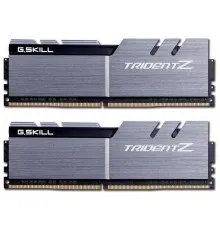 Модуль пам'яті для комп'ютера DDR4 16GB (2x8GB) 3200 MHz Trident Z Black G.Skill (F4-3200C16D-16GTZSK)