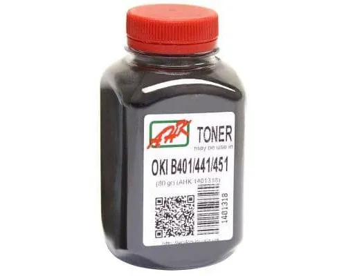 Тонер OKI B401/B441/B451 80г Black AHK (1401319)