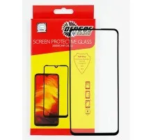 Скло захисне Dengos Full Glue Samsung Galaxy A71 (black) (TGFG-100)
