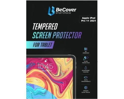 Стекло защитное BeCover Apple iPad Pro 11 2020/21/22 Clear (706056)