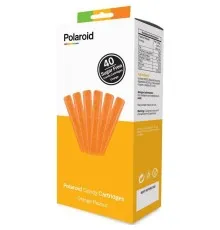 Стержень для 3D-ручки Polaroid Candy pen, апельсин, оранжевый (40 шт) (PL-2506-00)