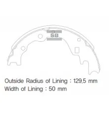 Тормозные колодки HI-Q SA044