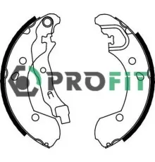 Тормозные колодки Profit 5001-0649