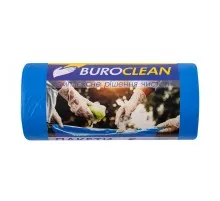 Пакети для сміття Buroclean EuroStandart міцні сині 60 л 20 шт. (4823078977878)