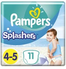 Подгузники Pampers для плавания Splashers Размер 4-5 (9-15 кг) 11 шт (8001090698384)