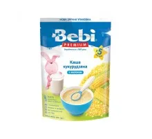 Дитяча каша Bebi Premium молочна кукурудзяна +5 міс. 200 г (8606019654412)