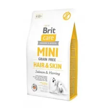 Сухий корм для собак Brit Care GF Mini Hair & Skin 2 кг (8595602520220)