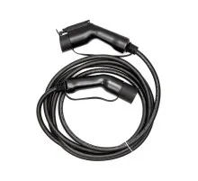 Зарядний кабель для електромобіля HiSmart Type 1 - Type 2, 32A, 7.2кВт, 1 фазный, 5м (EV200009)