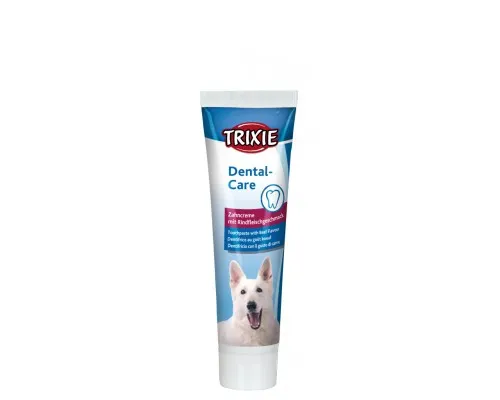 Зубна паста для тварин Trixie зі смаком мяса для собак 100 гр (4011905025452)