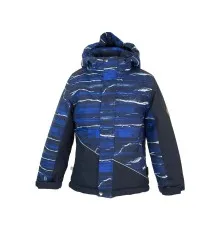 Куртка Huppa ALEX 1 17800130 тёмно-синий с принтом/светло-синий 122 (4741468986104)