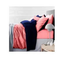 Постільна білизна MirSon King Size Сатин Premium 0132+4052 Delphinium 220х240 (2200001169524)