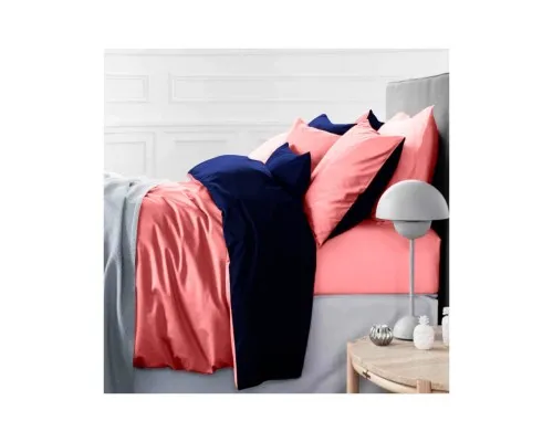 Постільна білизна MirSon King Size Сатин Premium 0132+4052 Delphinium 220х240 (2200001169524)