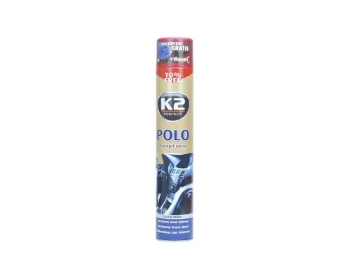 Автополіроль K2 POLO COCKPIT 300ml нове авто (K403FA)
