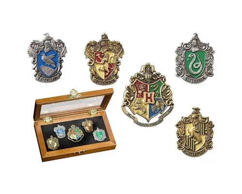 Пин The Noble Collection набор HARRY POTTER House Crest (NN7374)