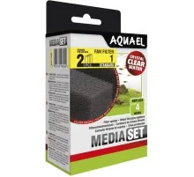 Наповнювач для акваріумного фільтра AquaEl Media Set Standard губка для фільтра Fan-1 Plus 2 шт. (5905546198240)