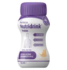 Дитяча суміш Nutricia Nutridrink Protein Vanilla зі смаком ванілі з високим вмістом білка та енергії 4 шт х 125 мл (8716900565403)