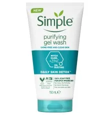 Гель для умывания Simple Daily Skin Detox Purifying Facial Wash 150 мл (8710447474419)